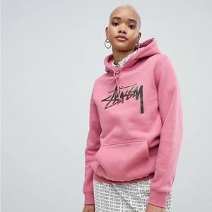 Stussy Dusty Rose Hoodie